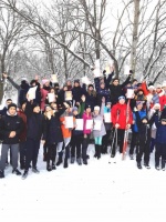 Районные соревнования среди школьников по лыжным гонкам, посвященные 75-летию Победы в Великой Отечественной войне
