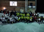 В селе Бартеневка состоялись соревнования по хоккею с шайбой 
